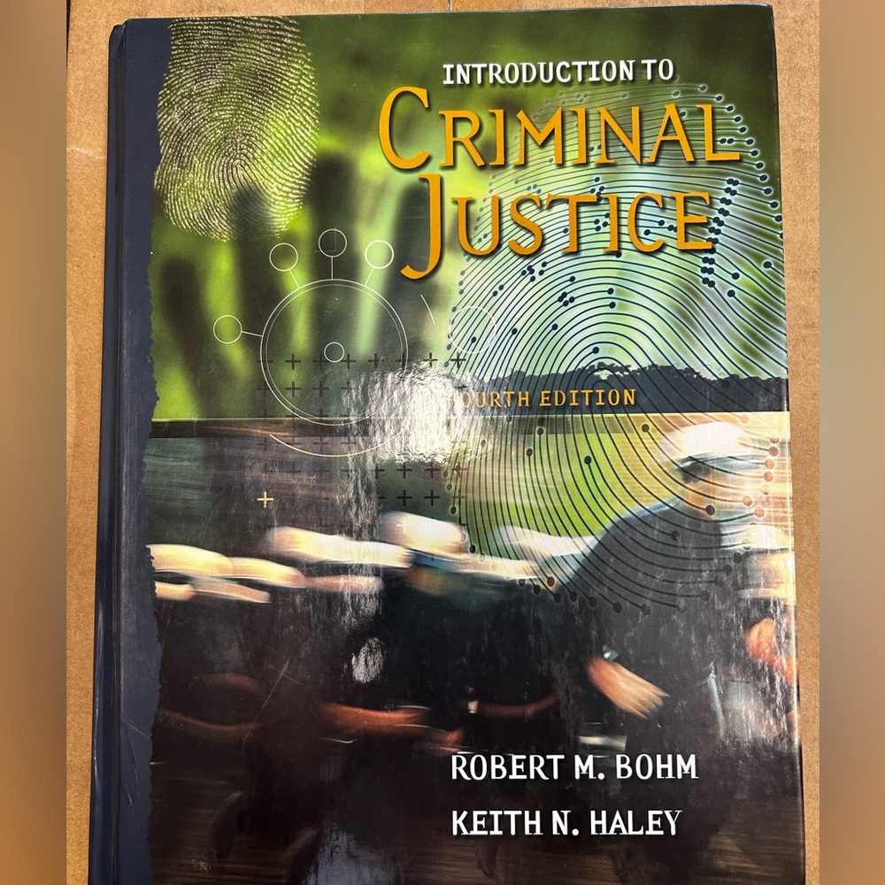 Introduction to Criminal Justice Book by Robert Bohm